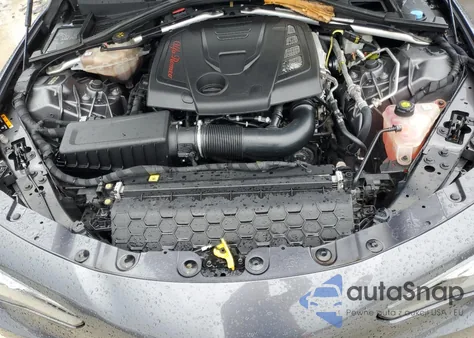 2017 Alfa Romeo Giulia Ti из США, поврежденный, VIN ZARFAECN9H7530827